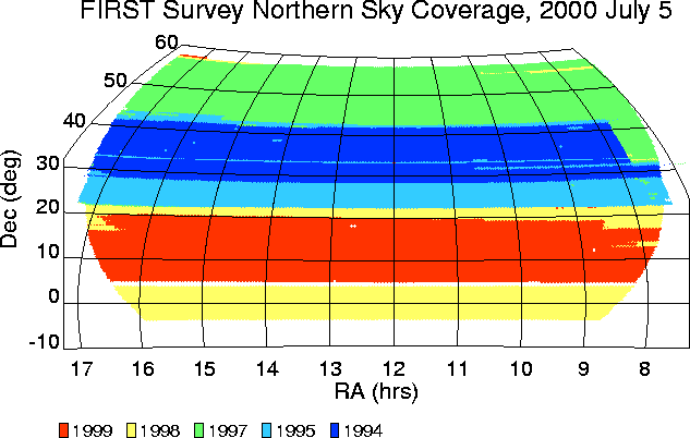 Northern coverage map