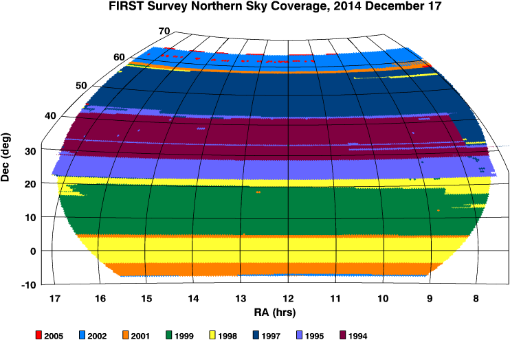 Northern coverage map